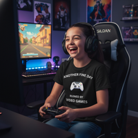 Load image into Gallery viewer, Another Fine Day Ruined by Video Games T-Shirt
